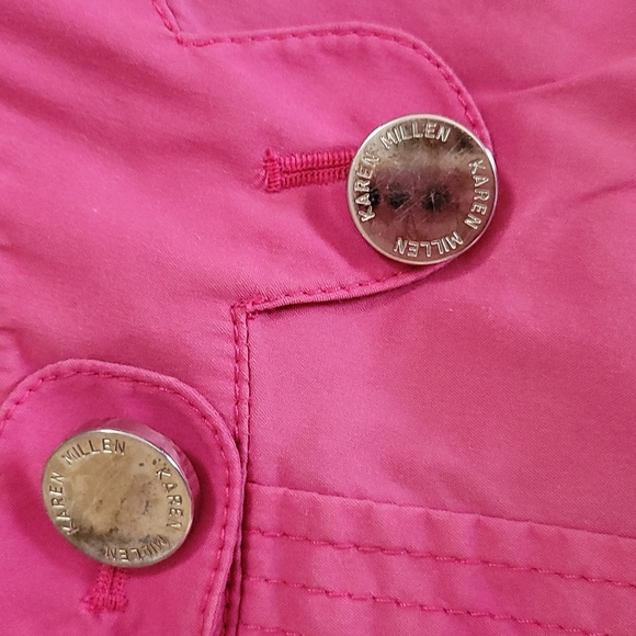 Karen Millen Zip Up Pink Sleeveless Top - Picture 5 of 14